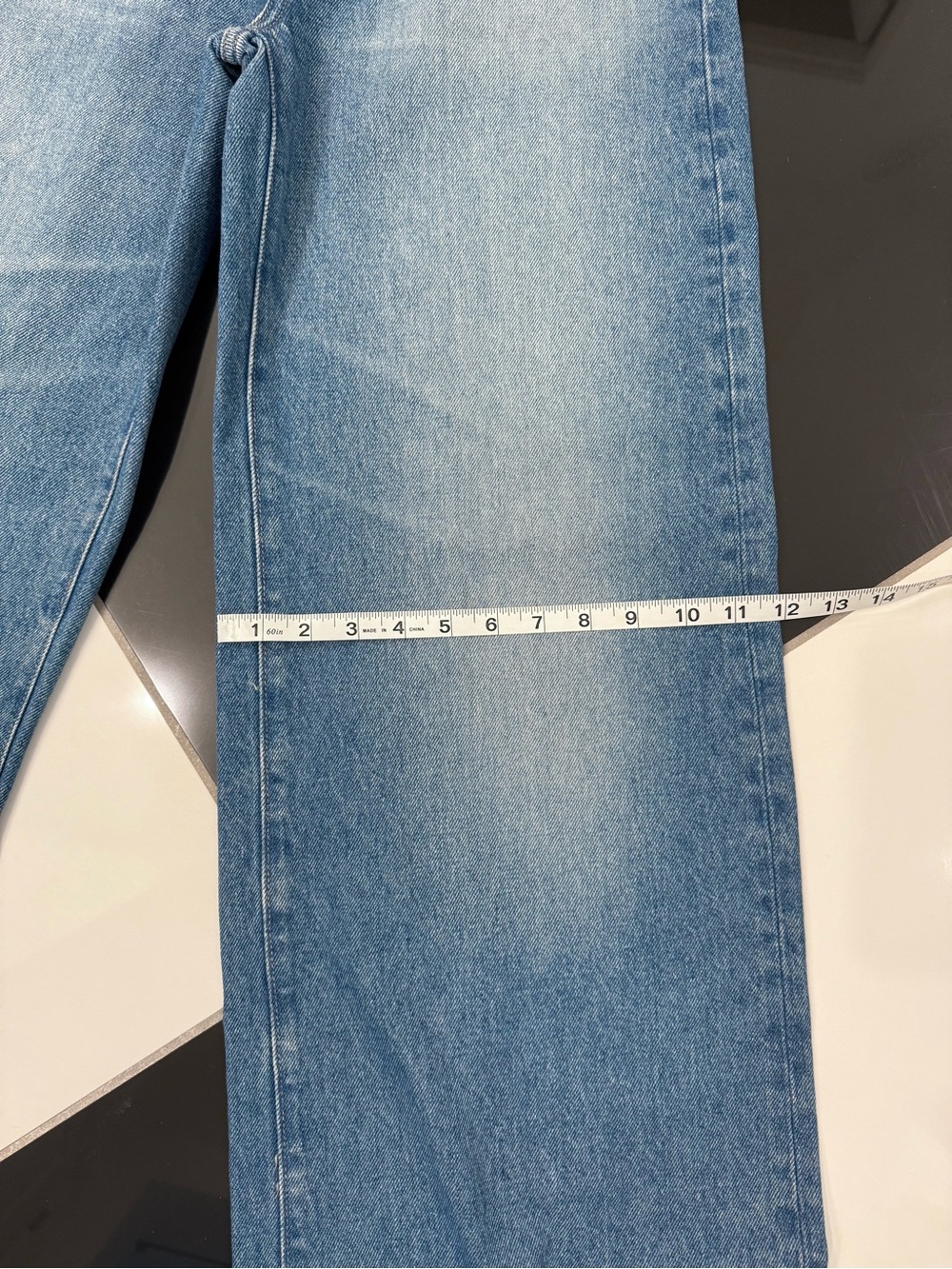 Ag Adriano Goldschmied Deven High Waist Ultra Wide-Leg Denim sz 26 - Picture 7 of 10